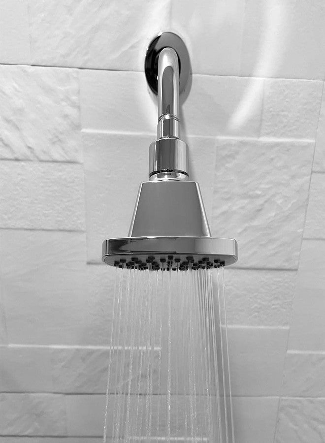 ALTON SHR22065 ABS, 5-INCH Overhead Shower With 9-INCH Arm, Chrome Finish - Image 2